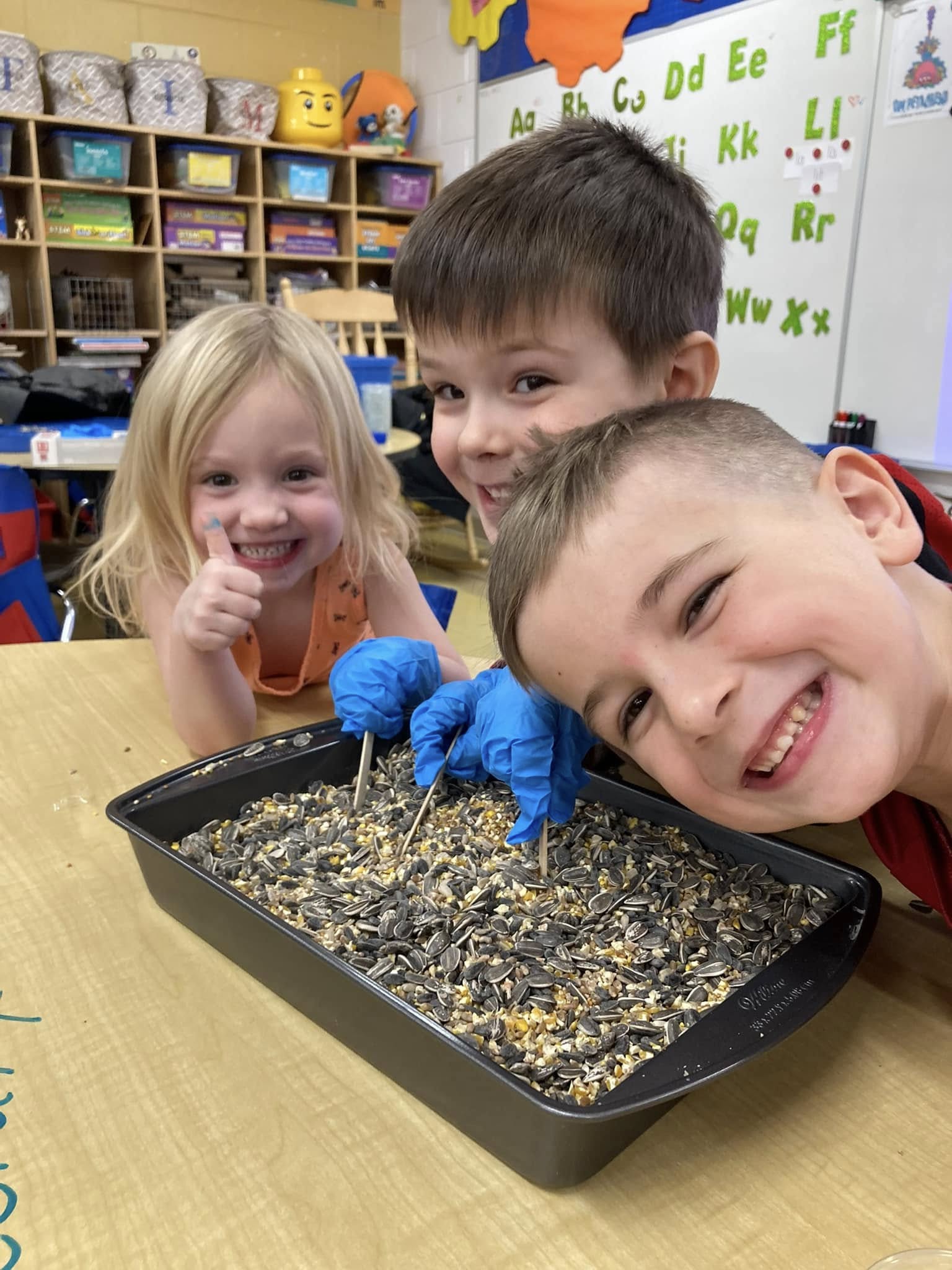 St. James Kindergarten Students Engage in Exciting Hands-On Mining Activity with Let’s Talk Science ⛏